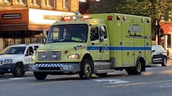 The Cleveland EMS captain was stabbed as he arrived at a motor vehicle accident. The Cleveland EMS captain was stabbed as he arrived at a motor vehicle accident.