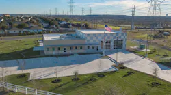 The new Emergency Services District 11 fire station in Bexar County, TX.