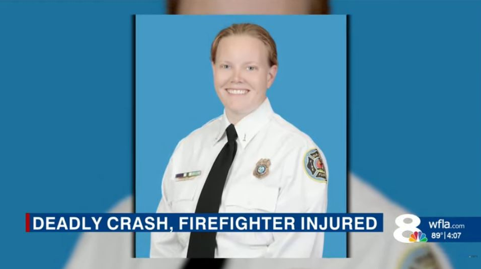 Palm Harbor, FL, fire Lt. Ashley White.