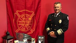 Lake City Fire Chief Randy Burnham
