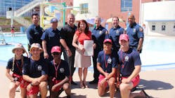 The Safe Pools Rule! drowning-prevention campaign leans on partnerships with various agencies.