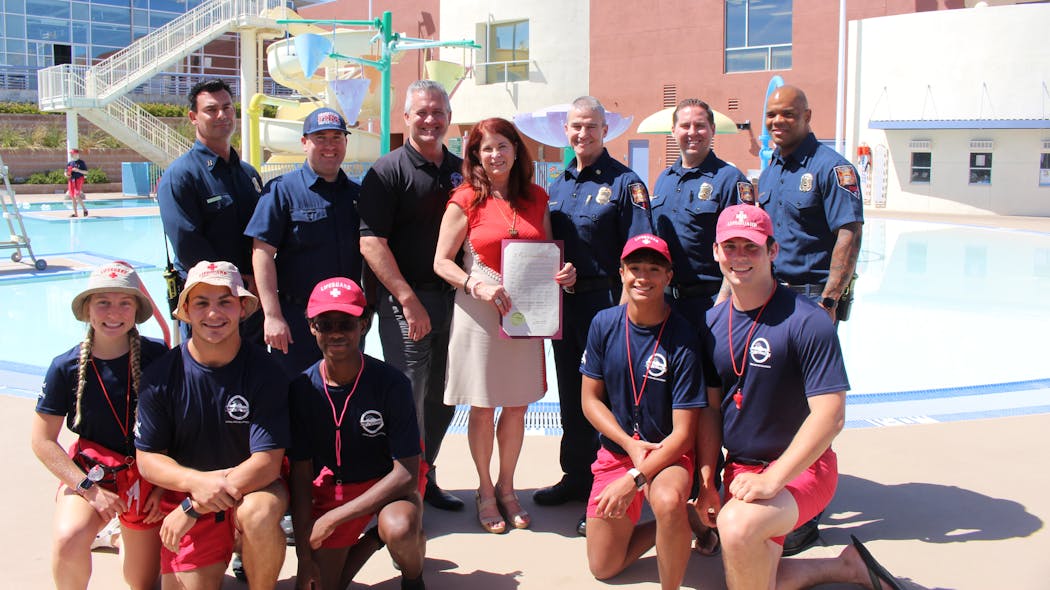 The Safe Pools Rule! drowning-prevention campaign leans on partnerships with various agencies.
