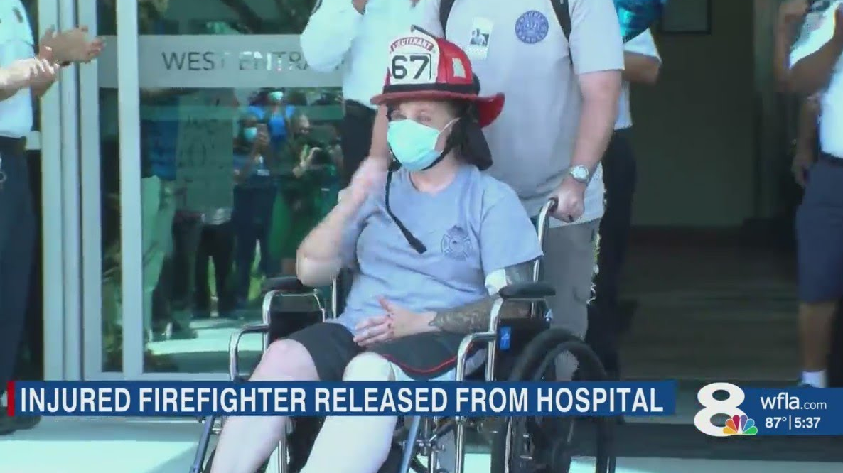 FL Firefighter Struck by Truck Released from Hospital | Firehouse