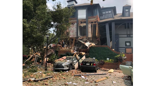 Massive Explosion Rips Through Ga Apartments Firehouse Massive Explosion Rips Through Ga Apartments Firehouse