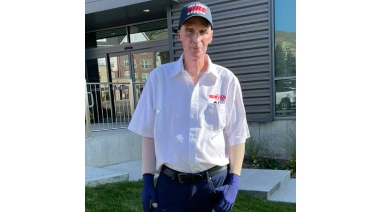 Red Lodge, MT, Fire Rescue firefighter Dan Steffensen, who spent 60 days in Utah being treated for severe burns he suffered in July 2021.