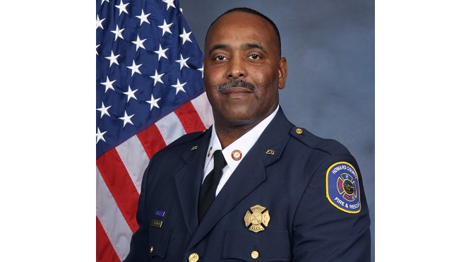 New Howard County Fire and Rescue Chief Louis Winston.