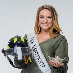 Miss Vermont and Whiting volunteer firefighter Danielle Morse. Miss Vermont and Whiting volunteer firefighter Danielle Morse.