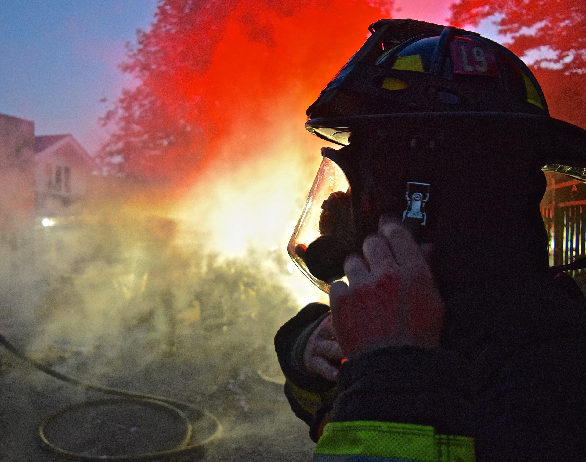 The rules of air management dictate that 25 percent of the cylinder can be used to get to the fire, 25 percent can be used to work once you are there, 25 percent is for getting out and the remaining 25 percent is reserved for the unexpected.