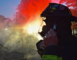 The rules of air management dictate that 25 percent of the cylinder can be used to get to the fire, 25 percent can be used to work once you are there, 25 percent is for getting out and the remaining 25 percent is reserved for the unexpected. The rules of air management dictate that 25 percent of the cylinder can be used to get to the fire, 25 percent can be used to work once you are there, 25 percent is for getting out and the remaining 25 percent is reserved for the unexpected.