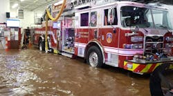 Flooding from Hurricane Ida caused damage that left the Raritan Township firehouse uninhabitable for a few months.