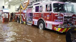 Flooding from Hurricane Ida caused damage that left the Raritan Township firehouse uninhabitable for a few months. Flooding from Hurricane Ida caused damage that left the Raritan Township firehouse uninhabitable for a few months.