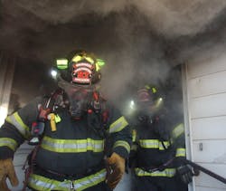 Temptation to linger inside of a fire building while using your SCBA is predictable, but you must resist it: Complete your assignment and get out. Temptation to linger inside of a fire building while using your SCBA is predictable, but you must resist it: Complete your assignment and get out.