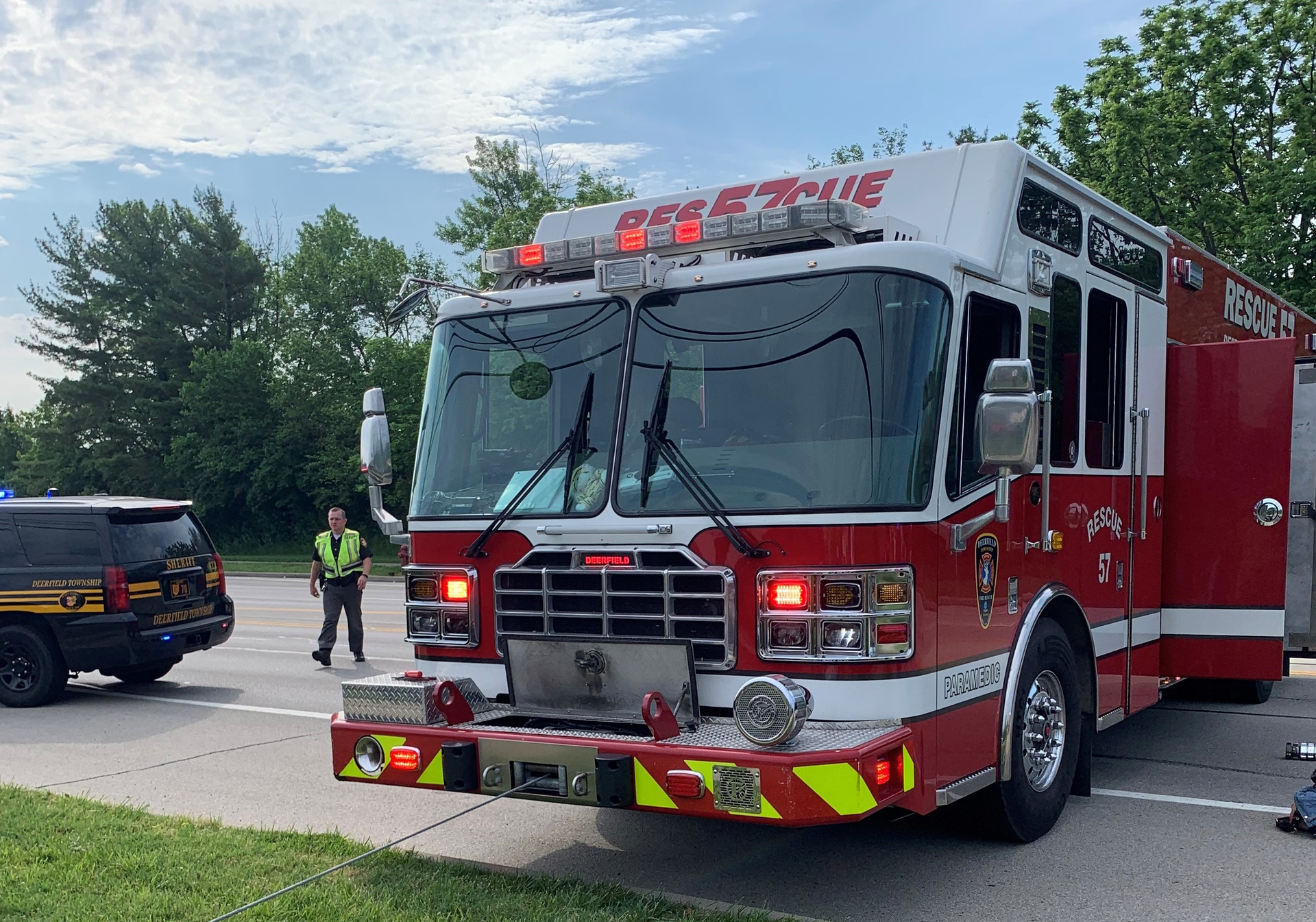 Larger heavy rescue cabs aid in crew area space for safely dressing out in the appropriate gear.