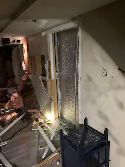 “False doorways” resulted from modifications that were made by the person who owned the house before the current owner.