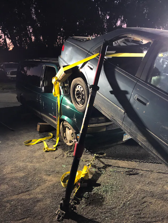 Crashed Passenger Vehicle Stabilization Techniques | Firehouse