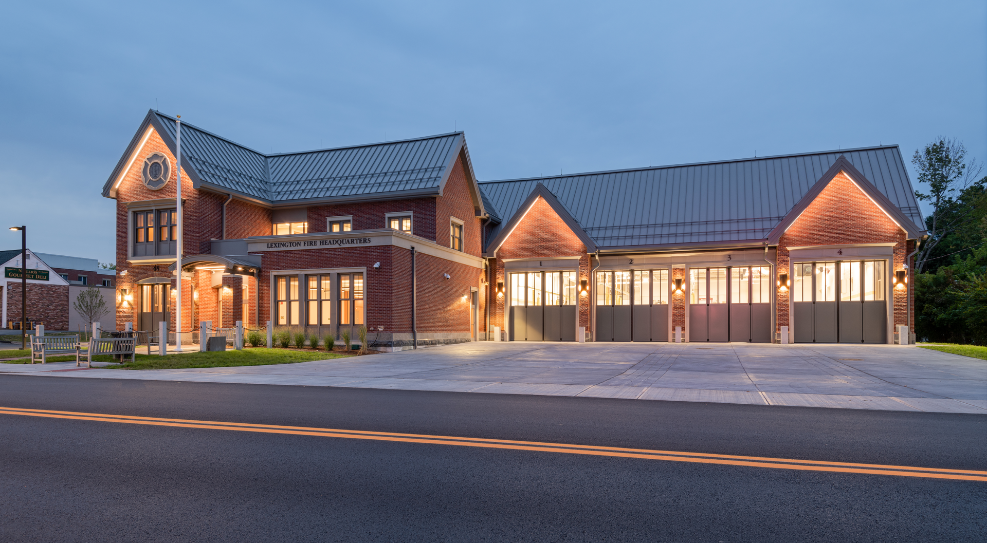 Lexington Fire Headquarters in Lexington, MA.