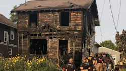 Five people, two adults and three children, died in a fire at this home on Linden Avenue in Akron's North Hill neighborhood on Sept. 13, 2021.