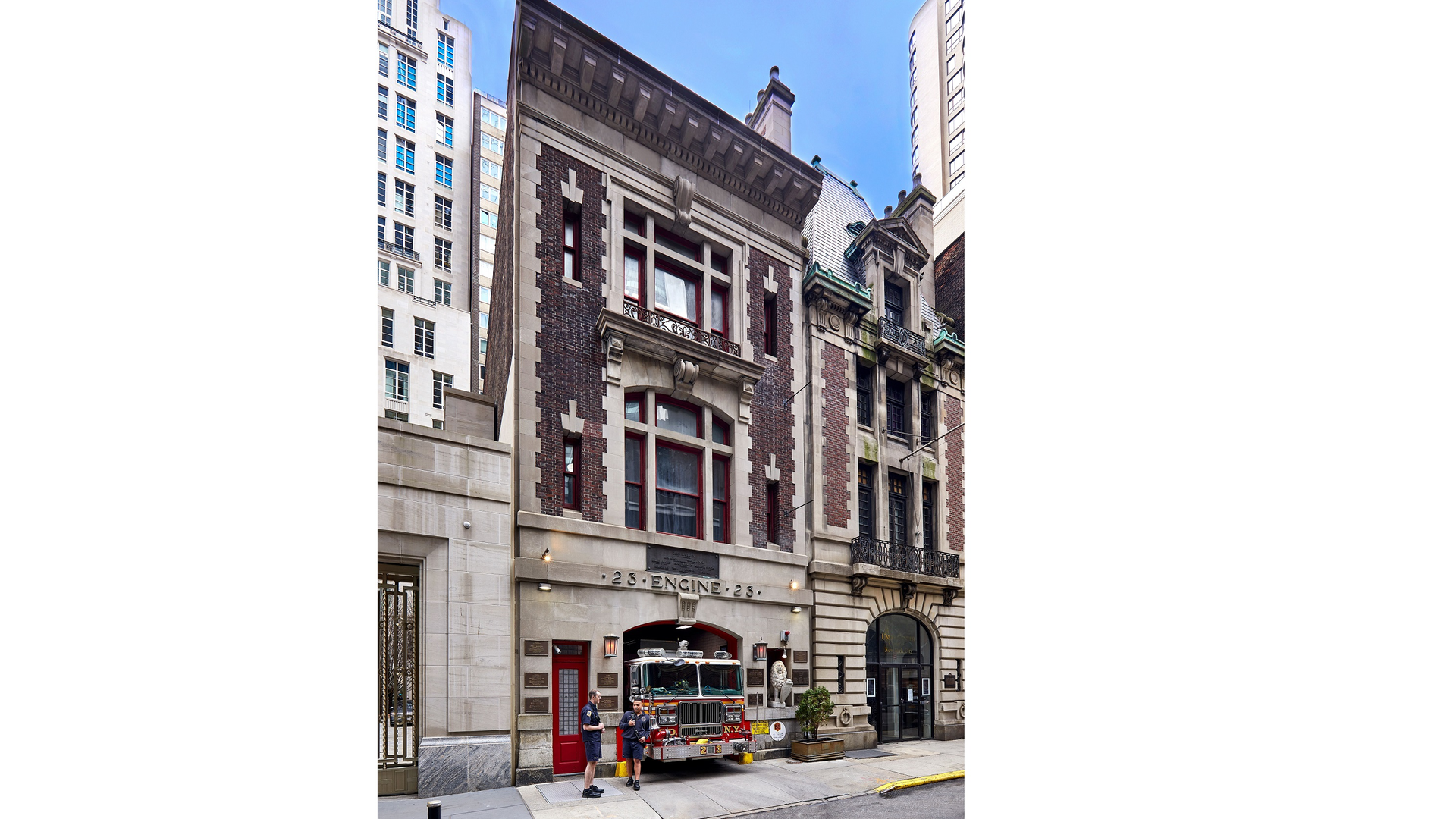 Built at the beginning of the 20th century, FDNY Engine Company No. 23 in Manhattan was recently renovated.