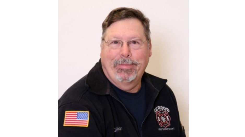 Elwood firefighter Mark Gillam.