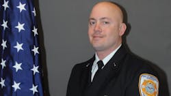 Naval Station Great Lakes firefighter Jeff Peters. Naval Station Great Lakes firefighter Jeff Peters.