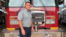 Pascagoula firefighter Jacob Latch succumbed to a rare form of cancer on Tuesday, Oct. 12, 2021.