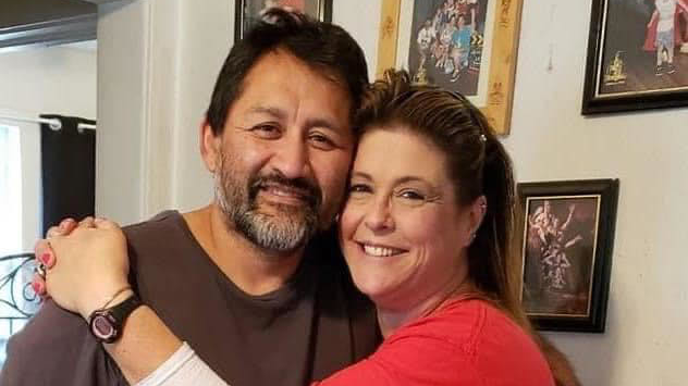 U.S. Forest Service engineer/operator Marcus Pacheco with his girlfriend Marcia Dahlen in an undated photo.