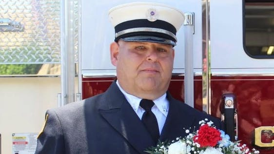 Belmont Hills firefighter Tom Royds.
