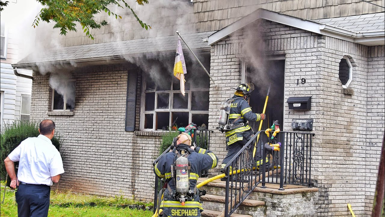 Watch NJ Firefighters Battle Residential Fire | Firehouse