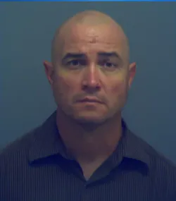 Shawn Michael Hanke in a police mug shot.
