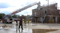 Potential candidates go through evolutions at “Get Fire Ready” hosted by Columbus Division of Fire.