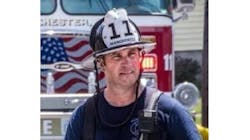 Manchester, NH, Fire Capt. Steve DesRuisseaux suffered serious burn injuries during a flashover while battling a fatal fire on Saturday, Nov. 6, 2021. Manchester, NH, Fire Capt. Steve DesRuisseaux suffered serious burn injuries during a flashover while battling a fatal fire on Saturday, Nov. 6, 2021.