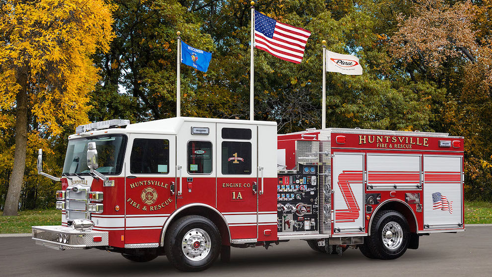 Pierce Secures Order for 21 Pieces of Apparatus from AL Fire Department