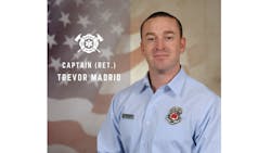 Retired Capt. Trevor Madrid of the Mesa Fire Department passed away on Sunday, Nov. 14, 2021. Retired Capt. Trevor Madrid of the Mesa Fire Department passed away on Sunday, Nov. 14, 2021.