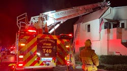 Firefighters rescue an adult male using a personal thermal imaging device on Nov. 22, 2021. Firefighters rescue an adult male using a personal thermal imaging device on Nov. 22, 2021.