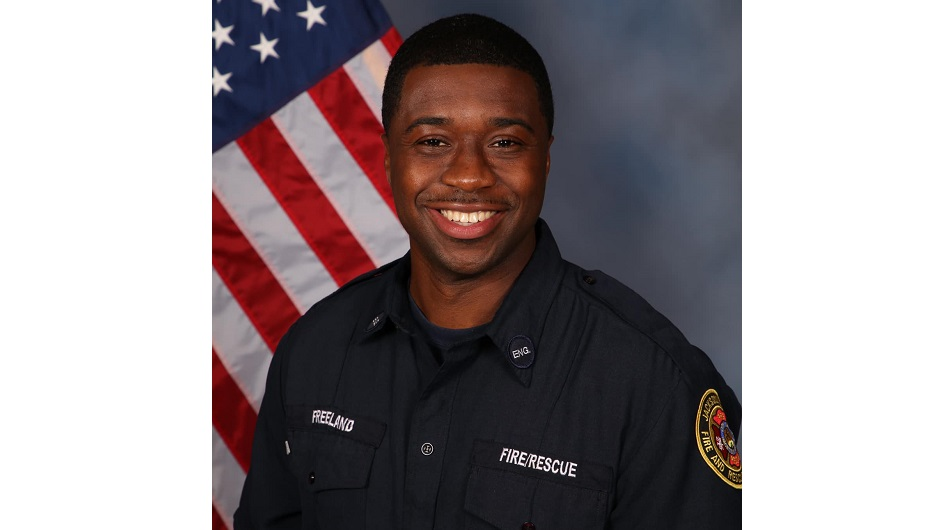 Jacksonville firefighter/engineer Michael L. Freeland suffered a medical emergency at a crash scene and died on Thursday, Nov. 11, 2021.
