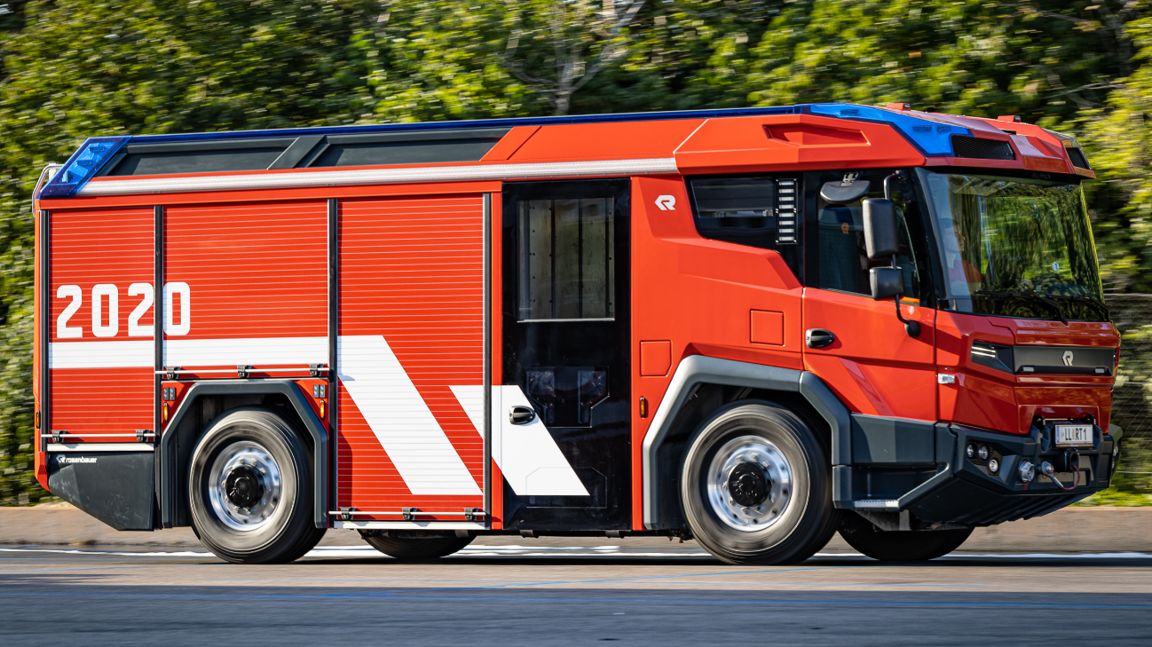 Rosenbauer Electric Fire Truck