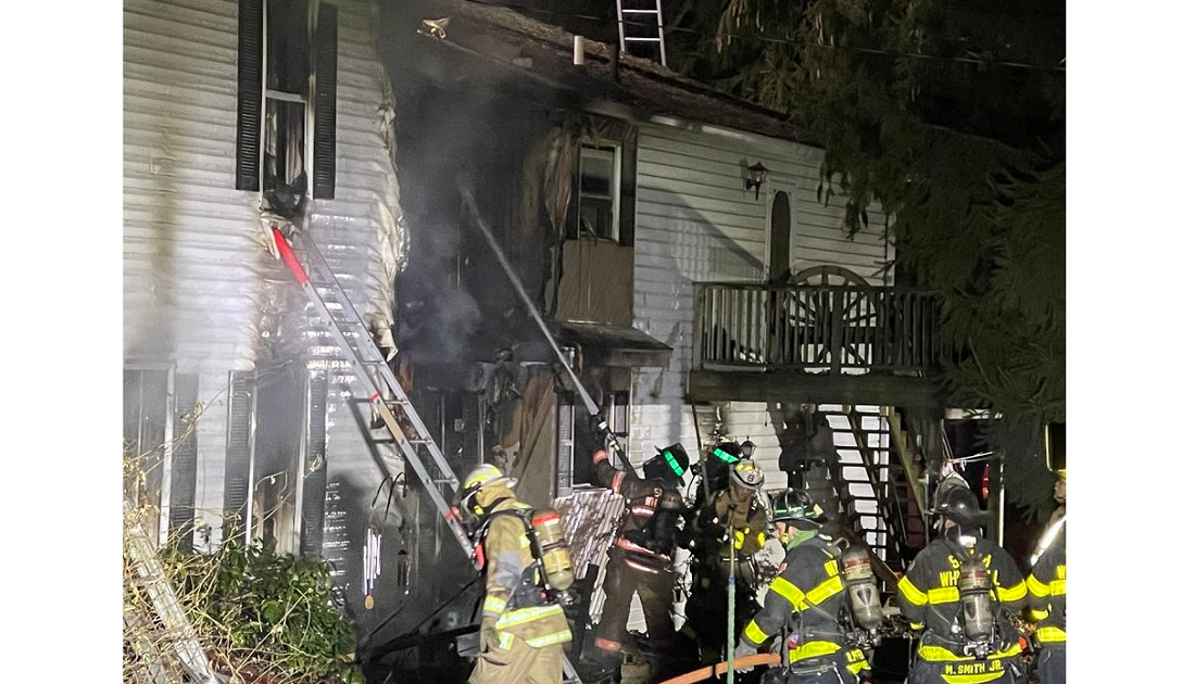 Resident Jumps to Safety at PA House Fire Firehouse