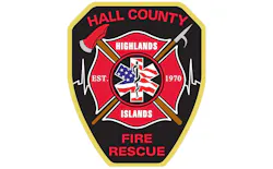 Hall County Fire Rescue logo