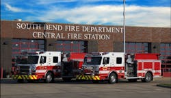 The South Bend Fire Department implemented a progressive discipline plan following the city's rollout of a similar program for the police department. The South Bend Fire Department implemented a progressive discipline plan following the city's rollout of a similar program for the police department.