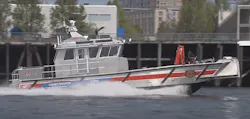 Vancouver WA Fire Boat 1 rescues woman from the Columbia River