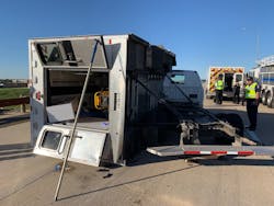 Two Cleburne firefighters riding in the ambulance were injured in the crash, along with the patient they were transporting to the hospital. Two Cleburne firefighters riding in the ambulance were injured in the crash, along with the patient they were transporting to the hospital.