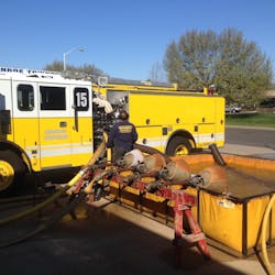Preventative maintenance and testing on all apparatus are vital to year-round success.