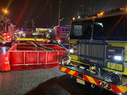 Water delivery operations when temperatures hover around the freezing mark provide a significant slip and fall hazard. Water delivery operations when temperatures hover around the freezing mark provide a significant slip and fall hazard.