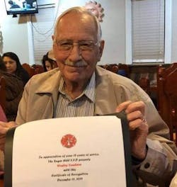 Capt. Wesley Vanderver with the Sugar Hill VFD in Mount Pleasant, TX, suffered a medical emergency at a fire and died on Oct. 27, 2021. Capt. Wesley Vanderver with the Sugar Hill VFD in Mount Pleasant, TX, suffered a medical emergency at a fire and died on Oct. 27, 2021.