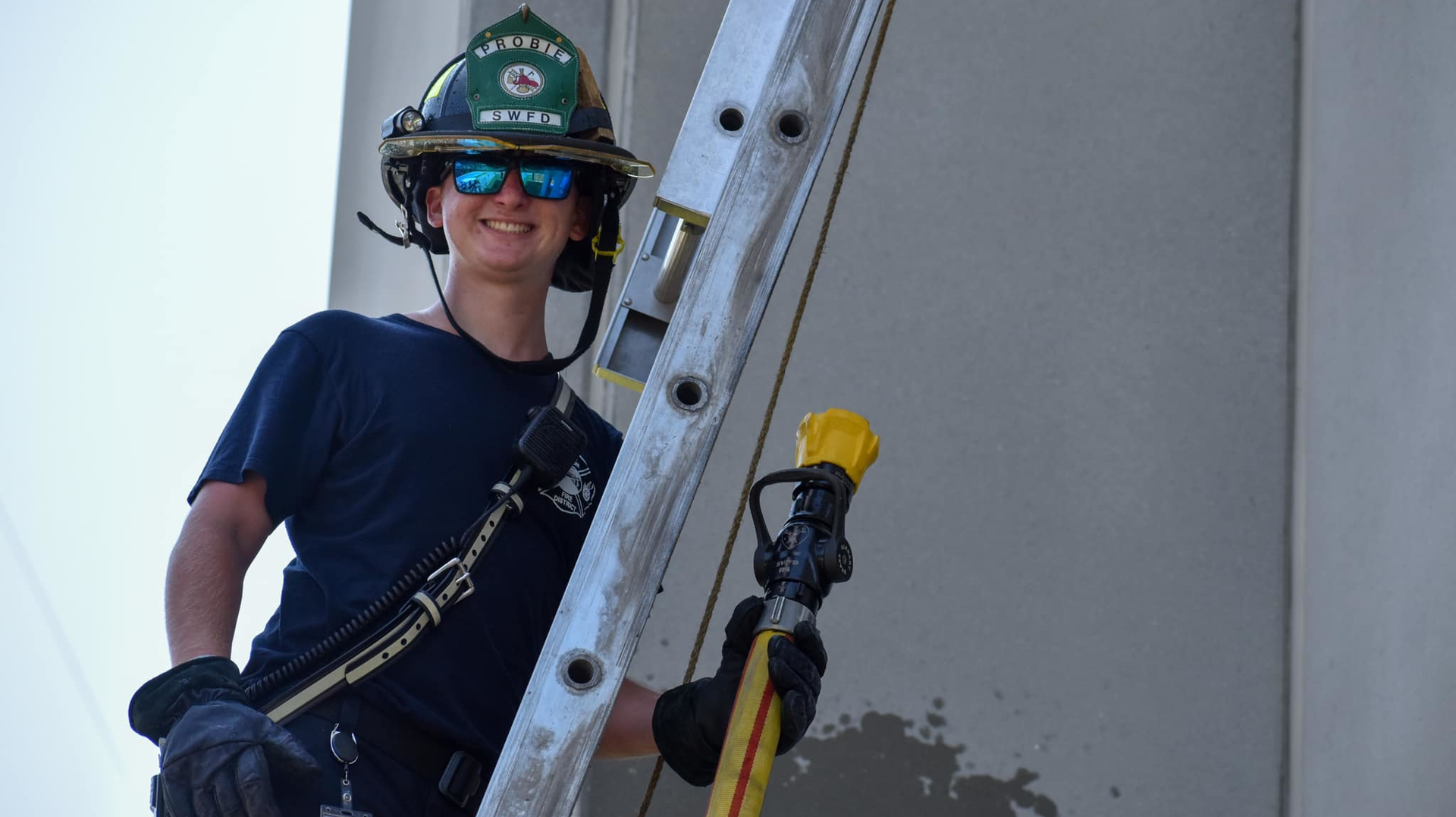 South Walton firefighter Noah Collins.