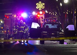 Eugene Springfield responded to the incident and treated it as a hazardous material scene. Eugene Springfield responded to the incident and treated it as a hazardous material scene.