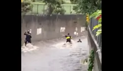 Firefighters make multiple swift water rescues on Dec. 6, 2021. Firefighters make multiple swift water rescues on Dec. 6, 2021.