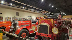 The Hall of Flame galleries contain a wide variety fire apparatus.