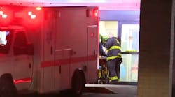 A firefighter was among three critically injured in a Chicago fire Wednesday. A firefighter was among three critically injured in a Chicago fire Wednesday.