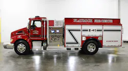 Flatrock Fire Rescue has taken delivery of their new Fouts Brothers custom pumper.